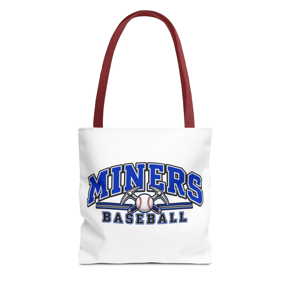 Miners Baseball Tote Bag — Team Logo Sports Carryall