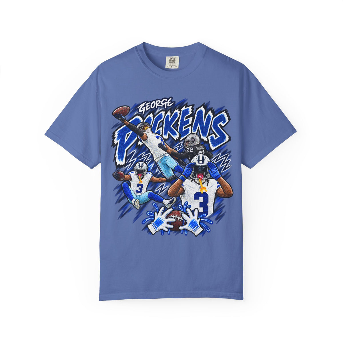 George Pickens Graphic T-Shirt - Sunday Standouts Sketch Series