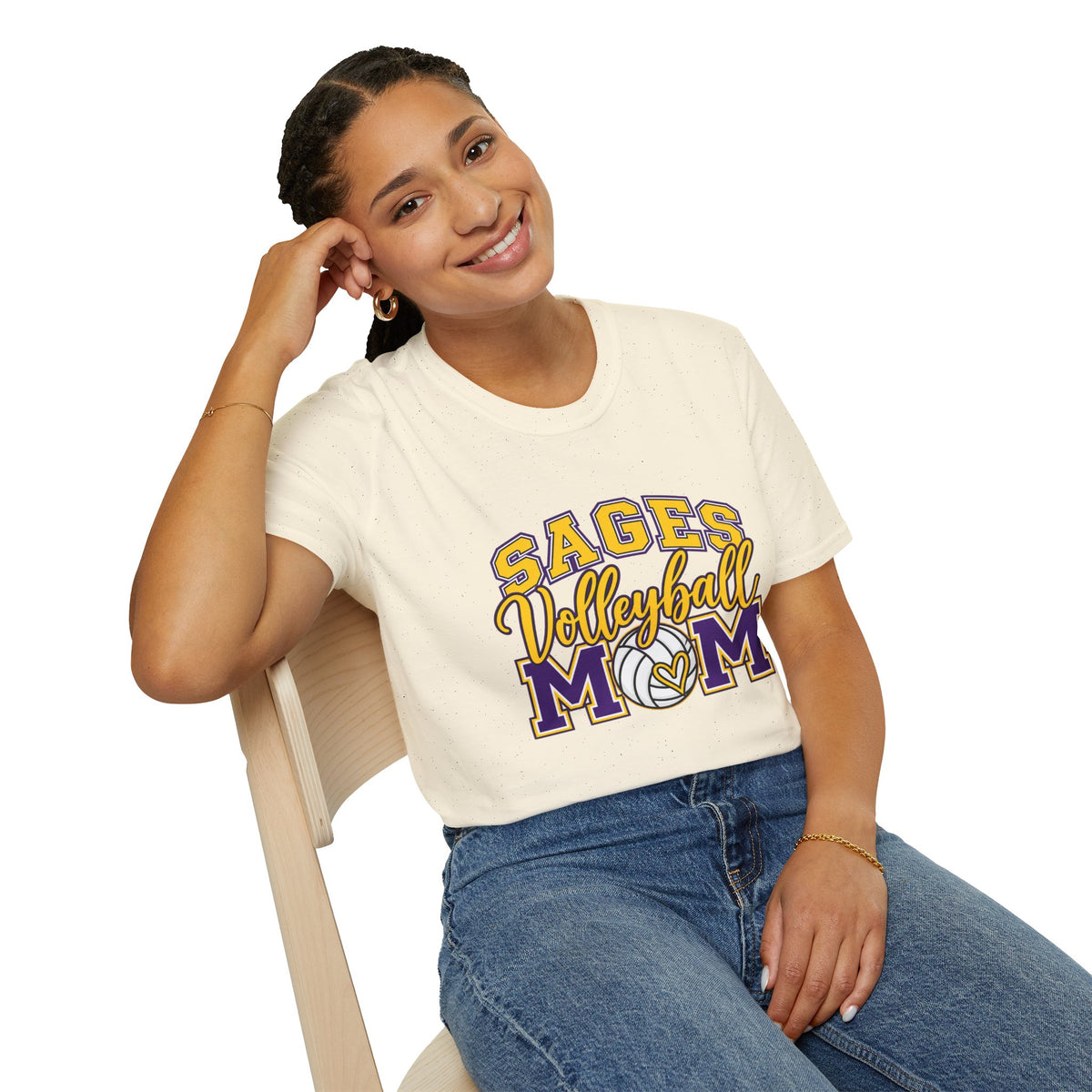Sages Volleyball Mom Tshirt