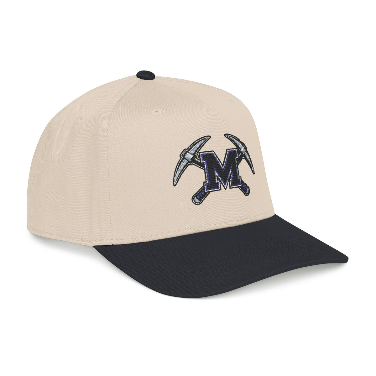 Miners Block Logo Mid Profile Baseball Cap