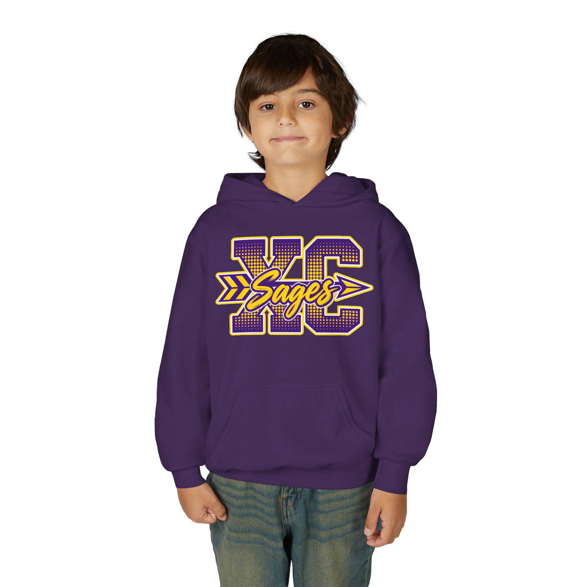 YOUTH Hoodie — XC Sages Pullover