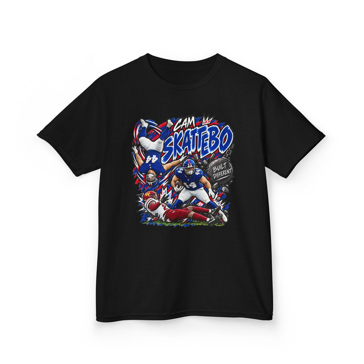 YOUTH Cam Skattebo Graphic T-Shirt - Sunday Standouts Sketch Series