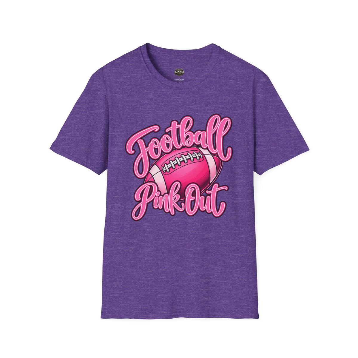 Football Pink Out T-Shirt — Pink Football Game Day Tee