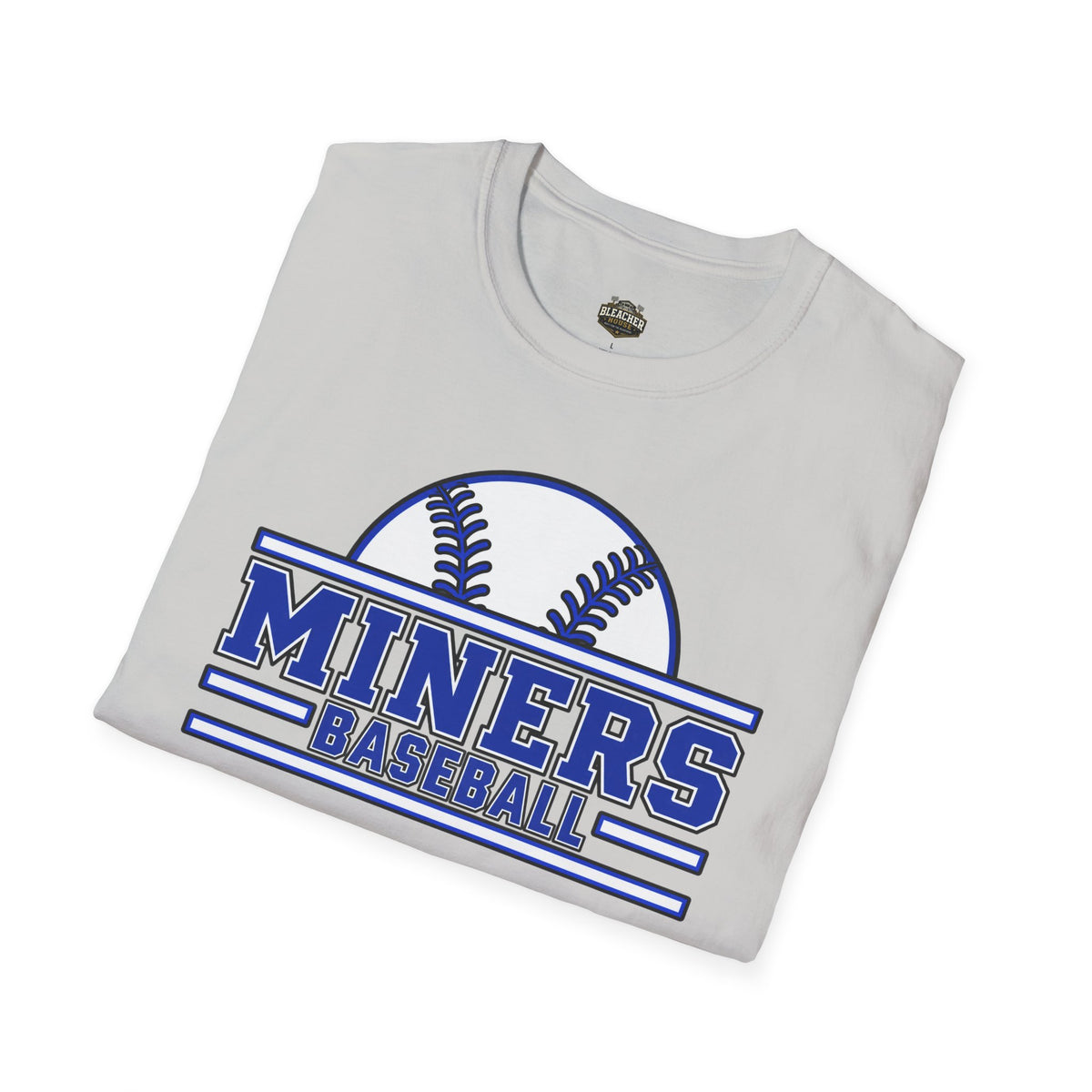 Miners Baseball Team T‑Shirt — Retro Baseball Logo Tee