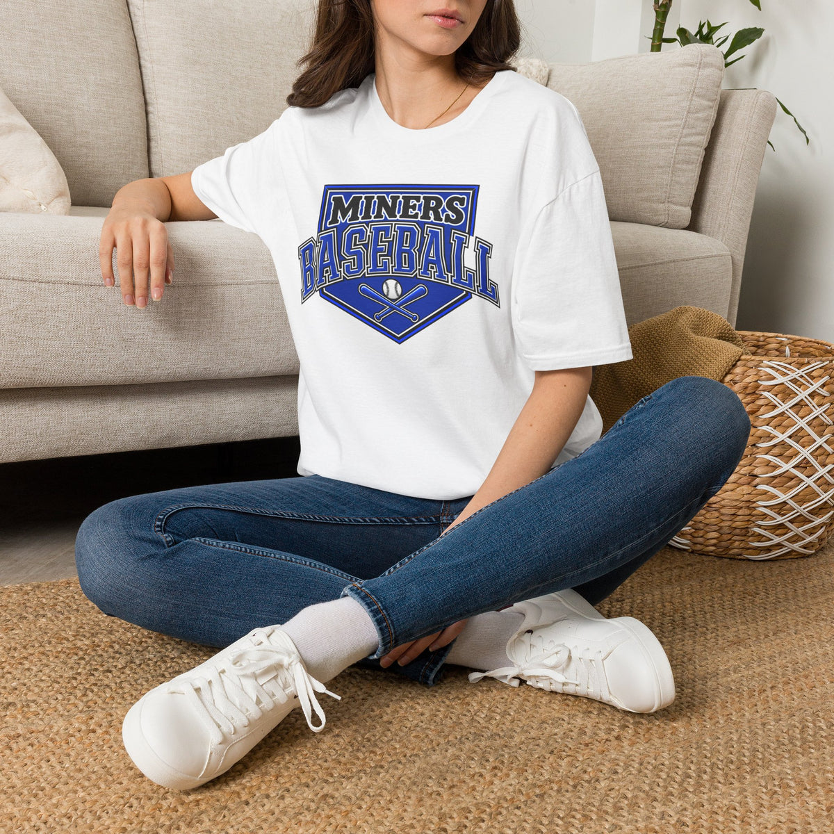 Miners Baseball T-Shirt — Team Logo Sports Tee