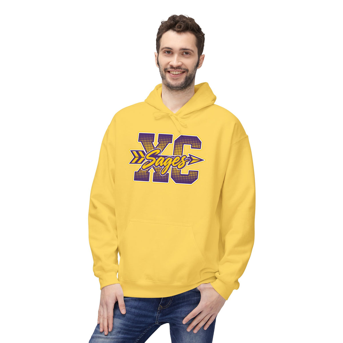 Cross Country Sages Hoodie — Vintage Sweatshirt