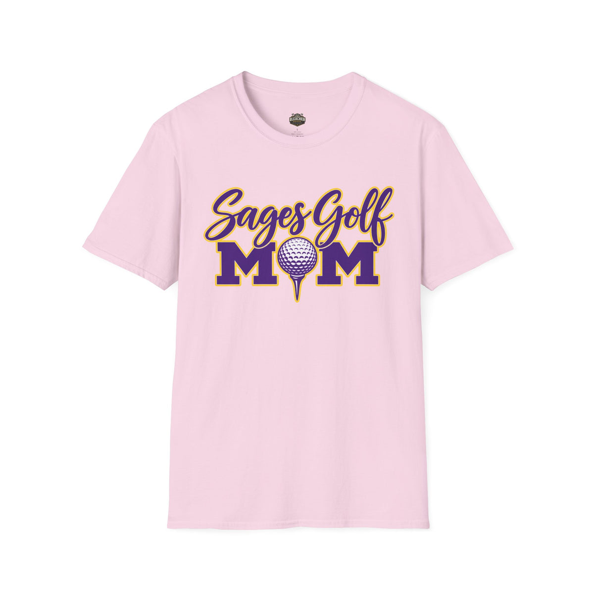 Sages Golf Mom T-Shirt — “Sages Golf MOM” Script & Tee Graphic