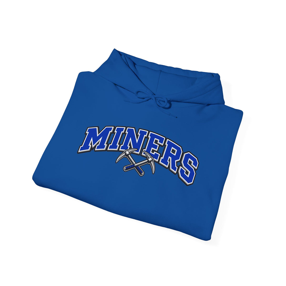 Miners Block Letter and Logo Hoodie