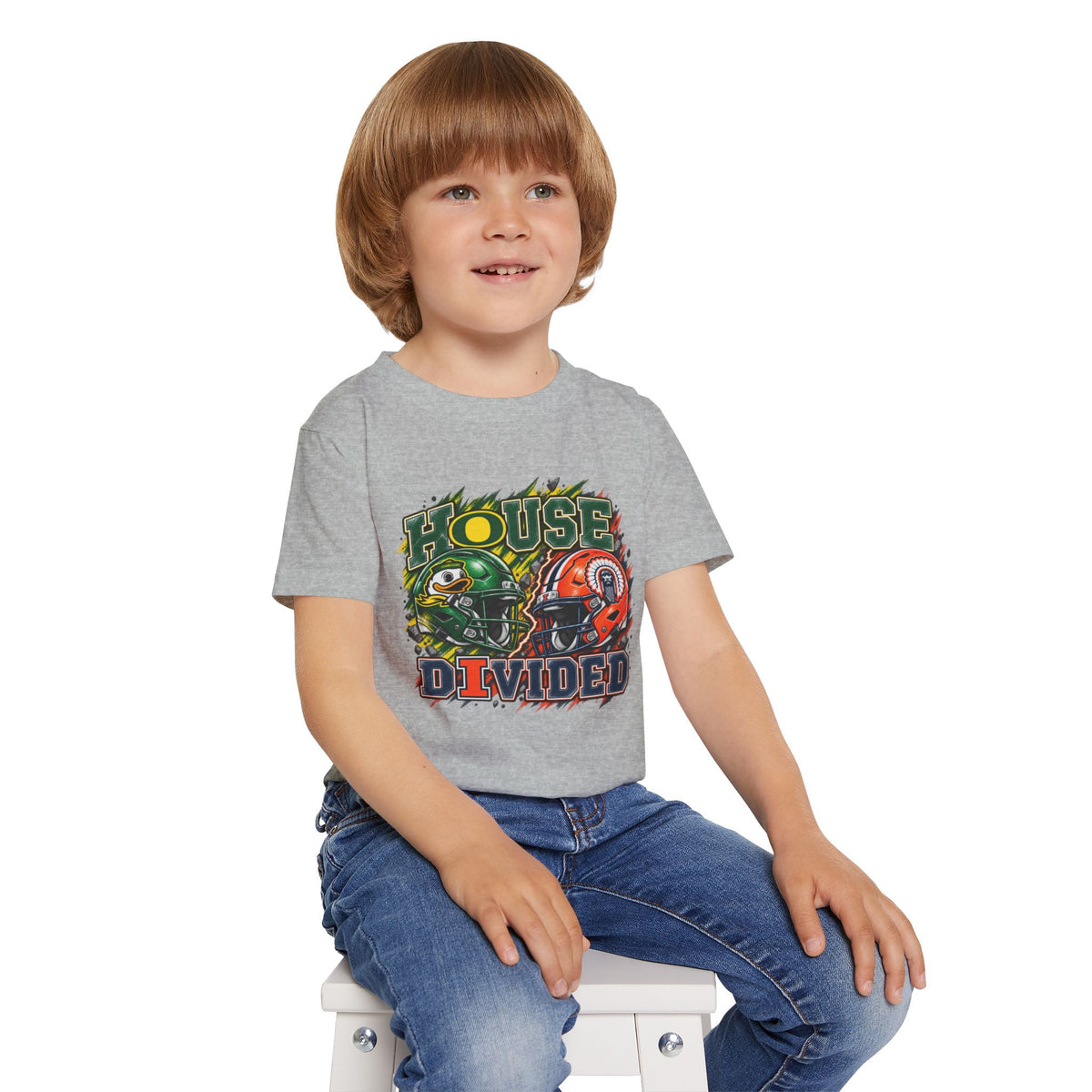 TODDLER House Divided T-Shirt — Illinois vs Oregon