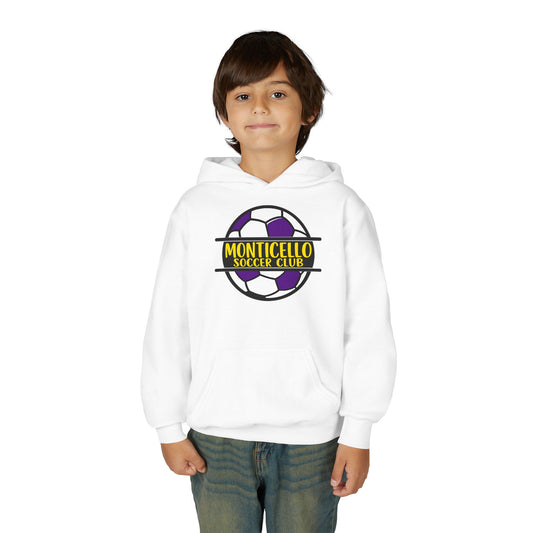 YOUTH Hoodie — Monticello Soccer Club Logo Sweatshirt