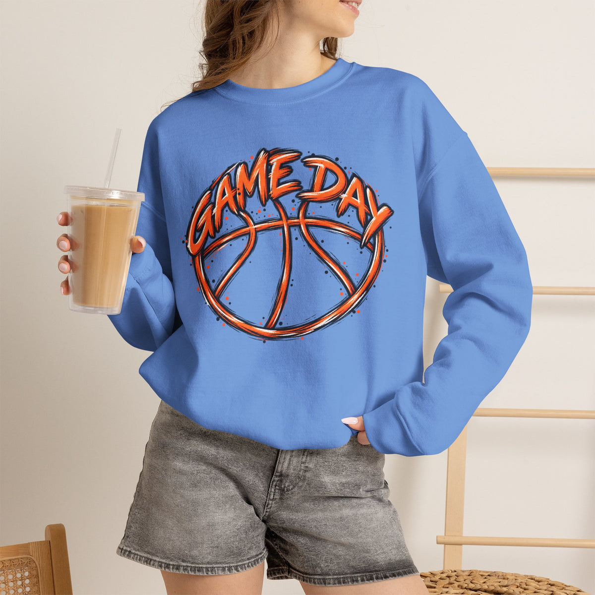 Game Day Basketball Sweatshirt