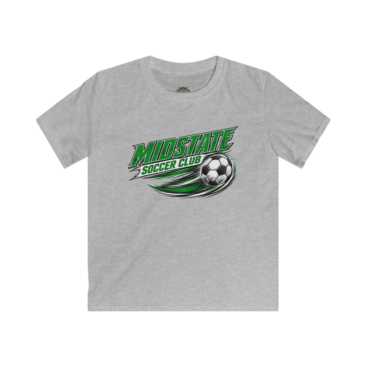 Youth Midstate Soccer Tee — "Midstate Soccer Club" Graphic Youth Shirt