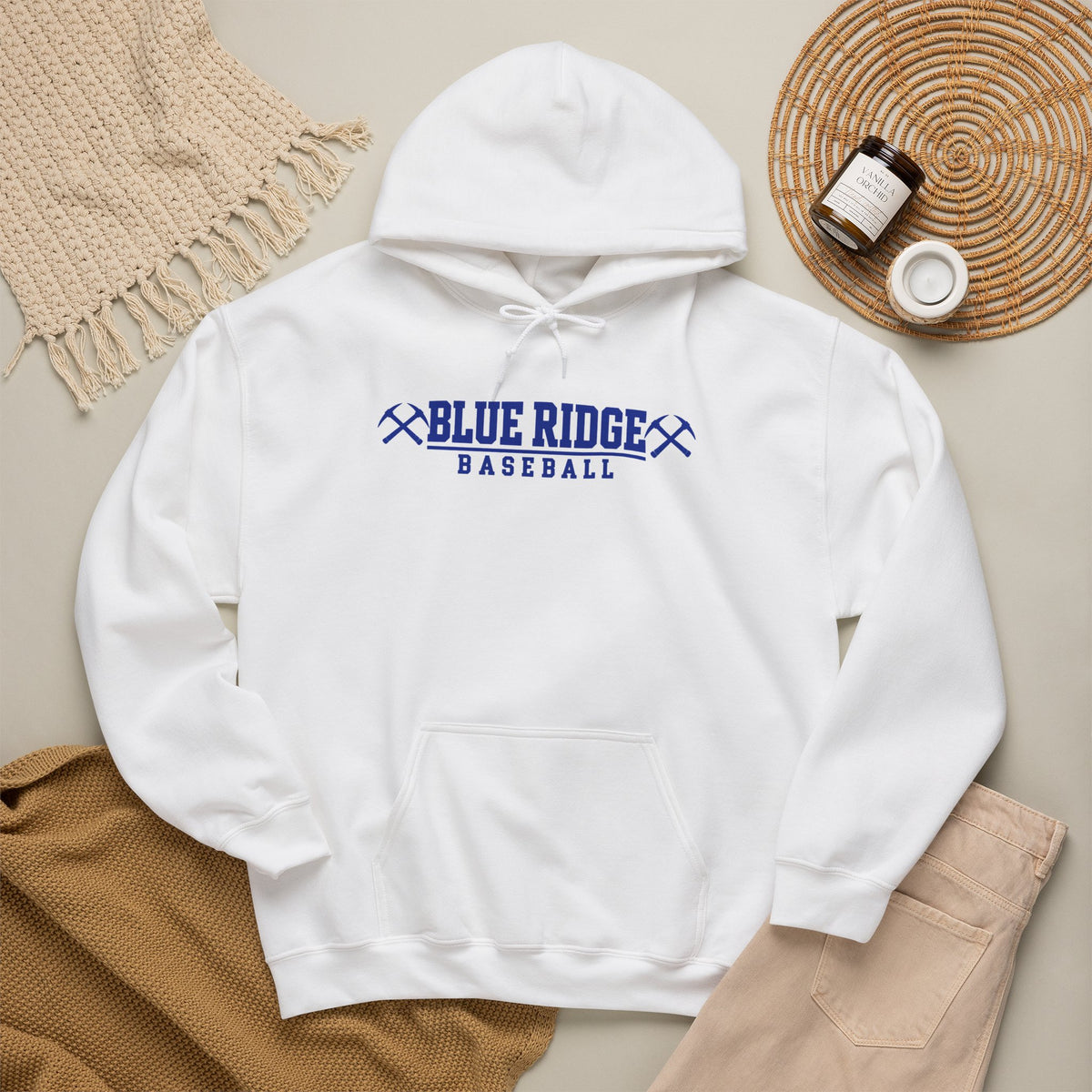 Blue Ridge Baseball Hooded Sweatshirt