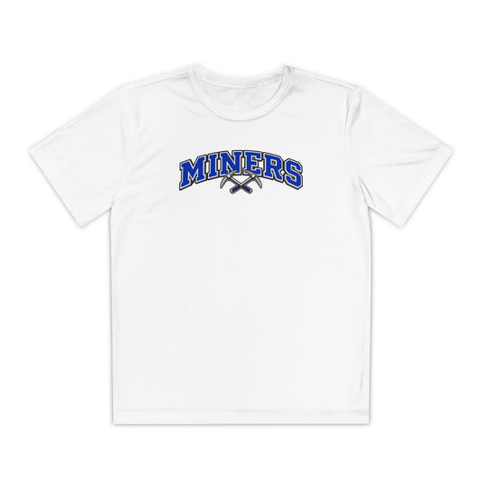 YOUTH Miners Sports Performance Polyester Athletic Tee