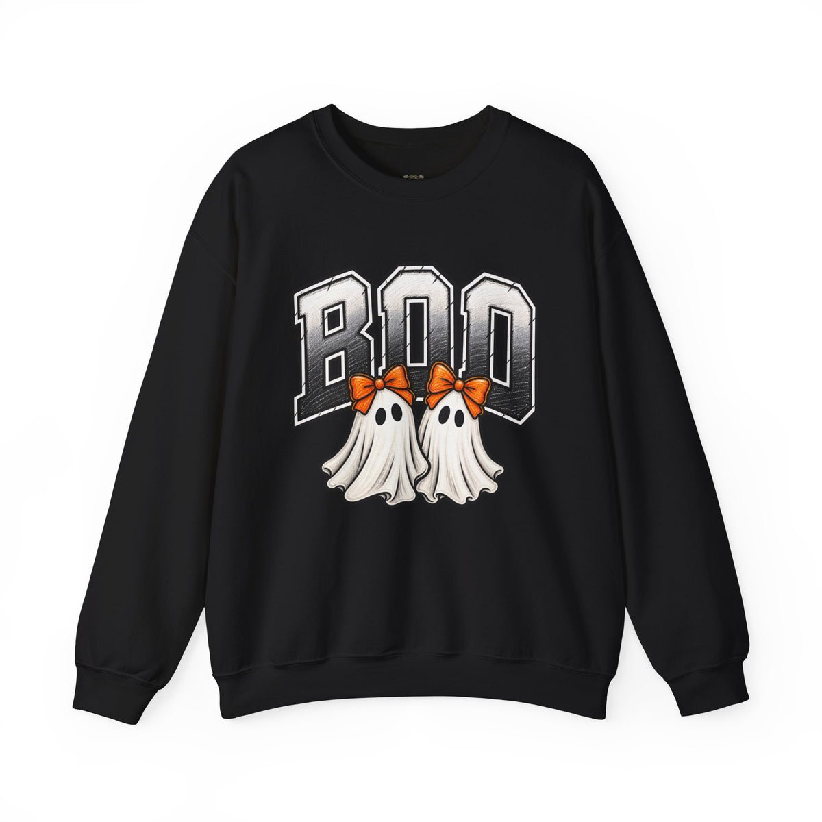 Halloween 'Boo' Ghosts Crewneck Sweatshirt — Cute Spooky Fall Pullover