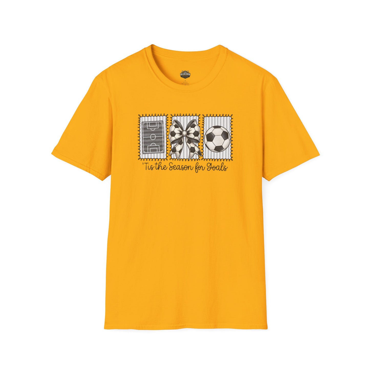 Soccer T‑Shirt — "Tis the Season for Goals"  Soccer Tee
