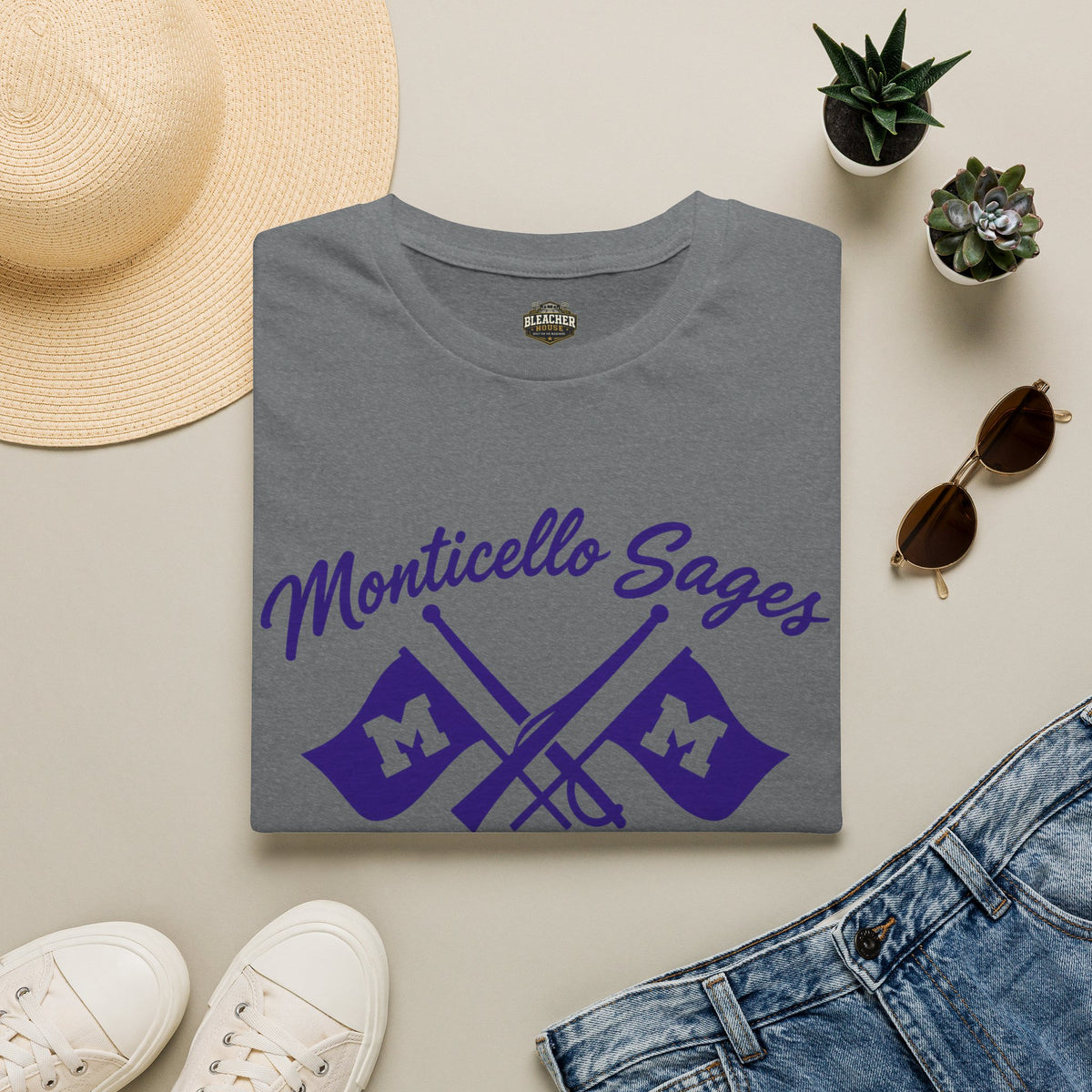 Monticello Sages Aesthetic Color Guard T-Shirt
