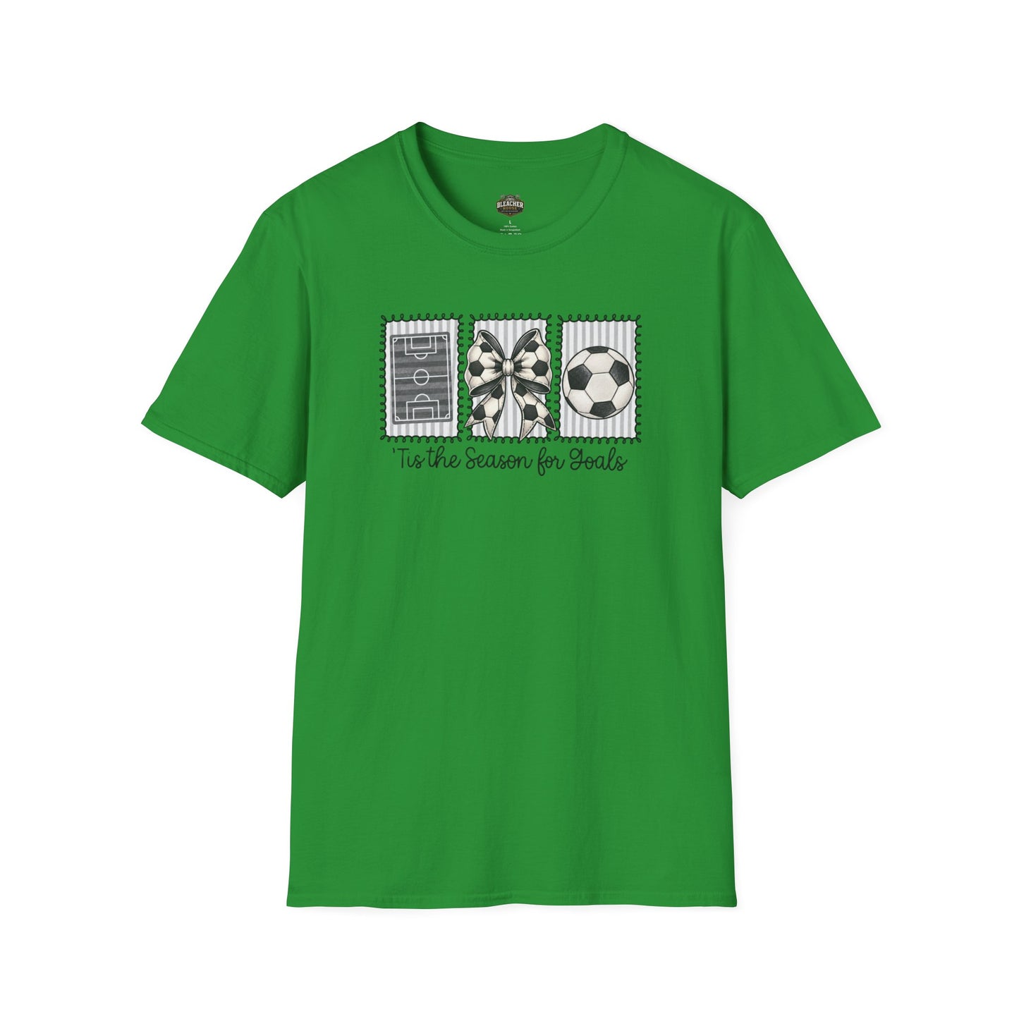 Soccer T‑Shirt — "Tis the Season for Goals"  Soccer Tee