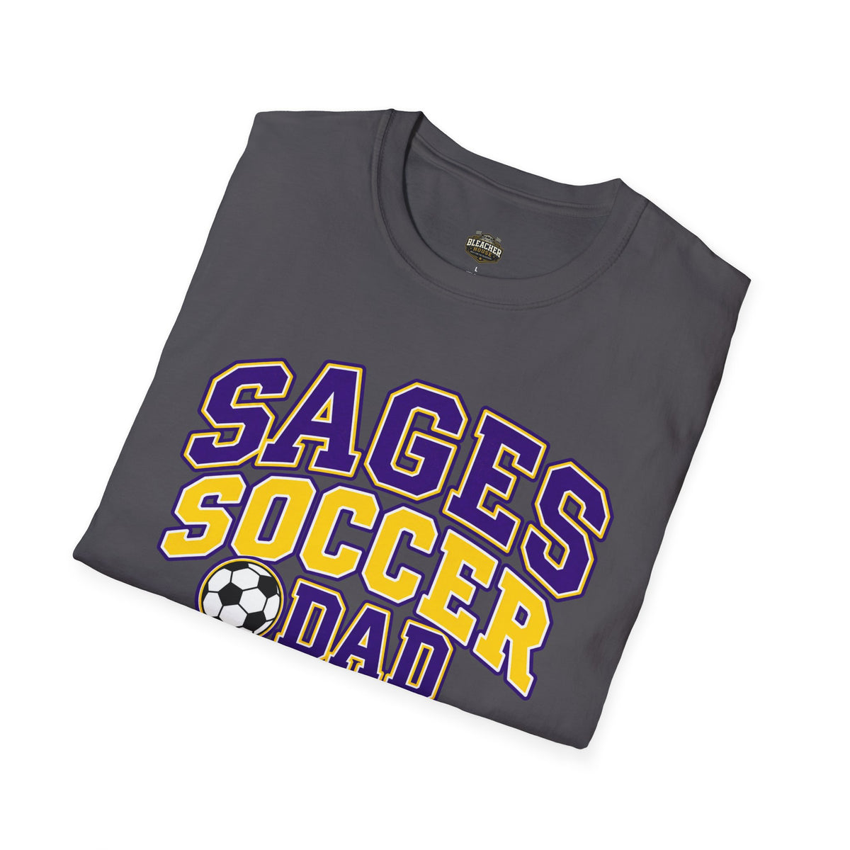 Sages Soccer Dad T‑Shirt — School Team Supportive Fan Tee