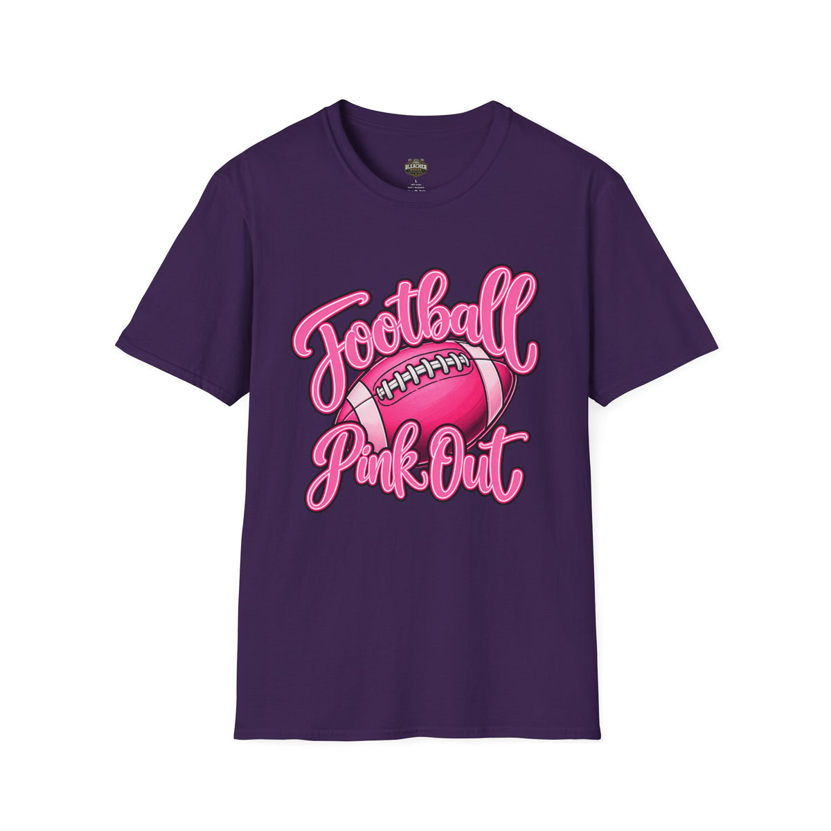 Football Pink Out T-Shirt — Pink Football Game Day Tee