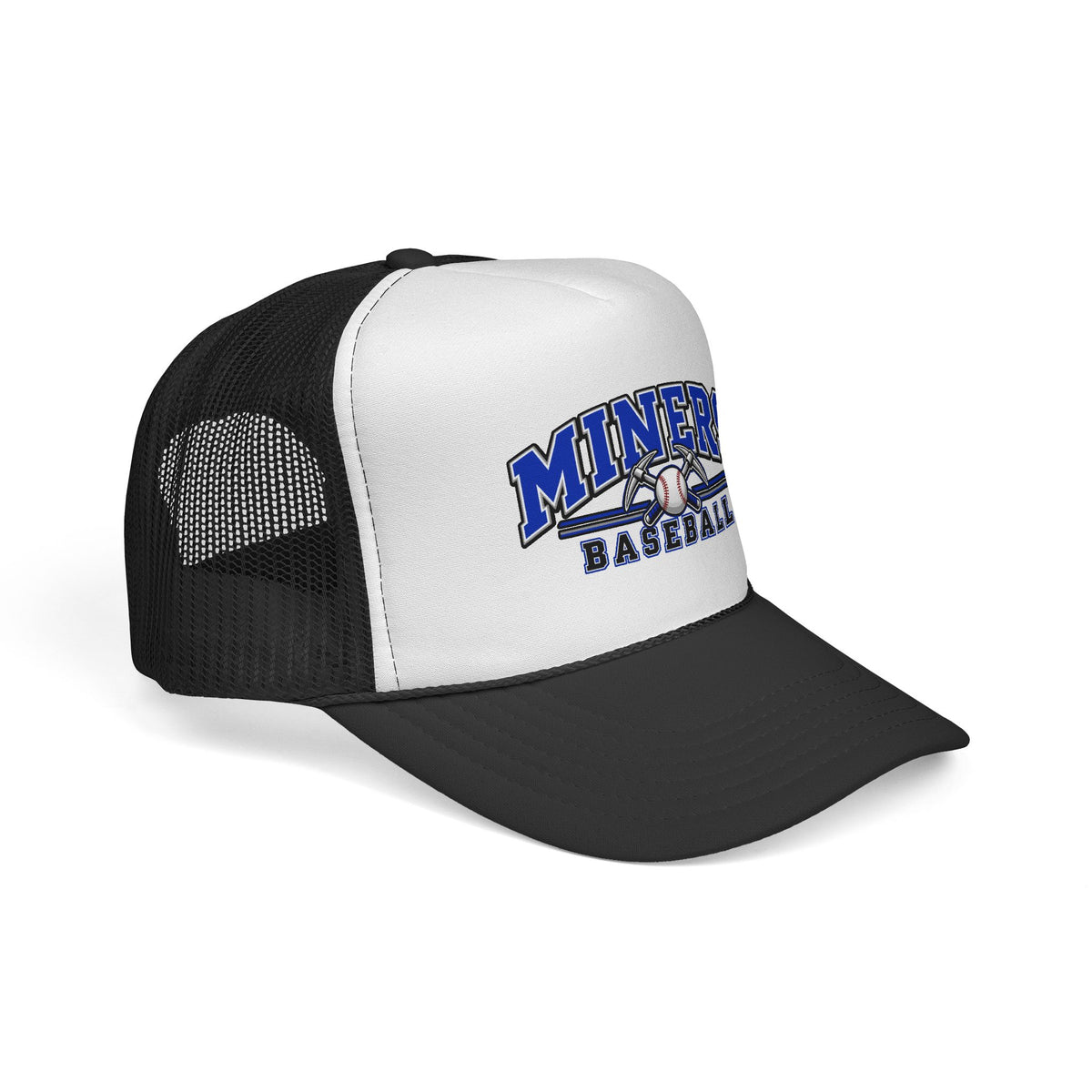 Miners Baseball Trucker Hat – Vintage Team Logo Mesh Cap