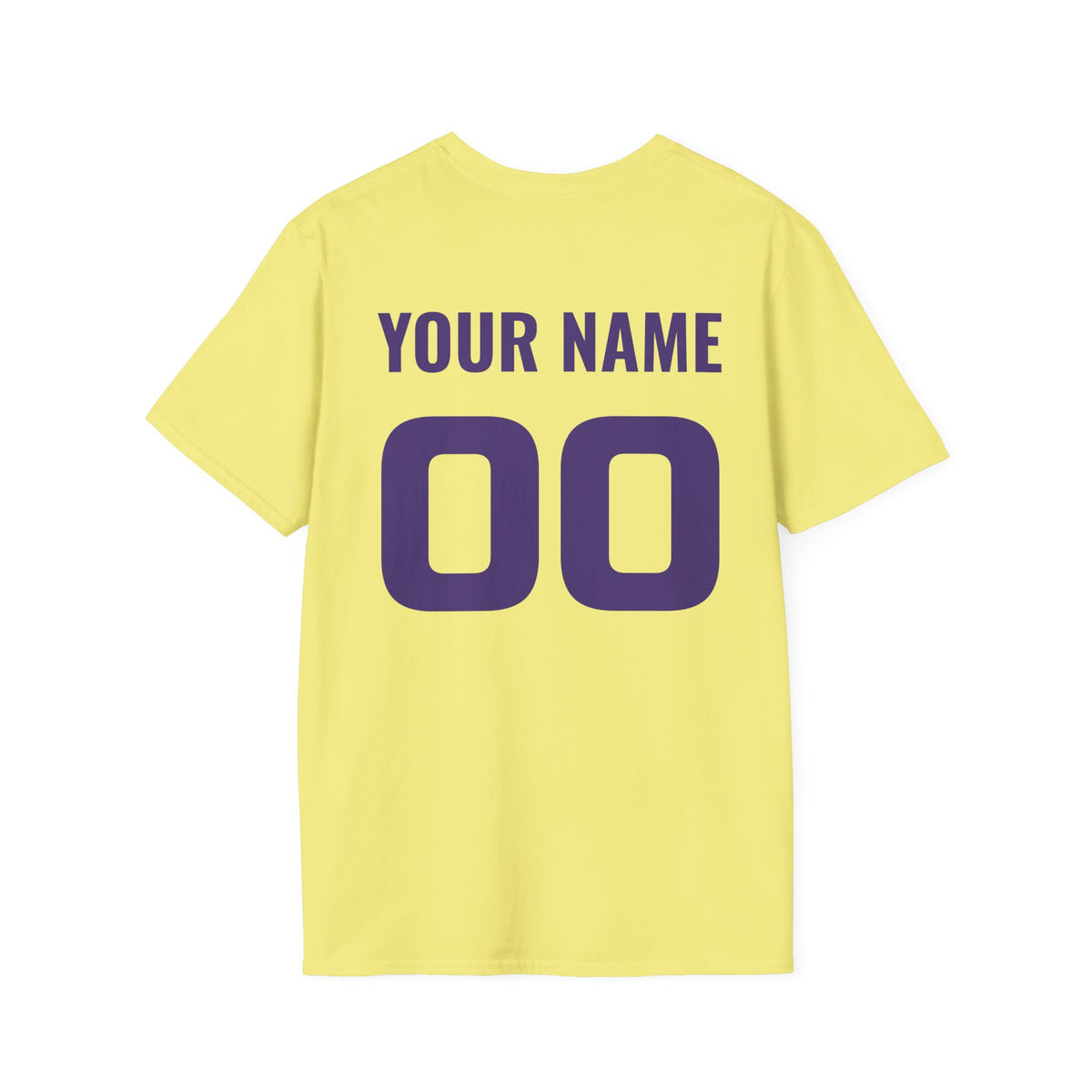 CUSTOMIZABLE Sages Soccer Club T-Shirt — YOUR NAME AND NUMBER