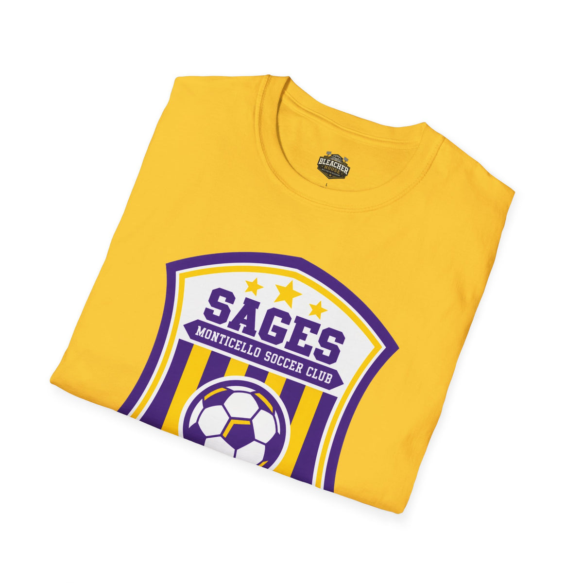Monticello Soccer Club Crest Logo T shirt