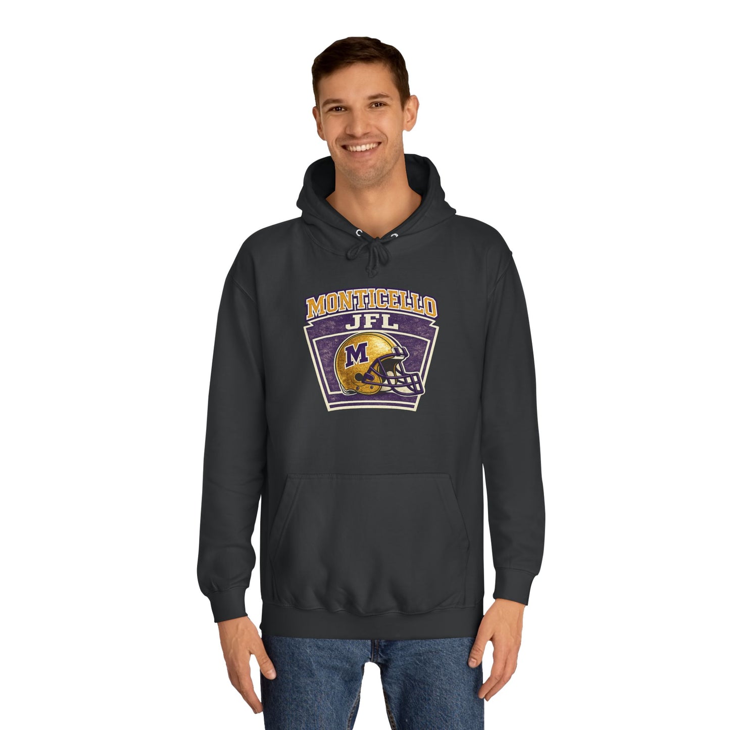 Monticello JFL Hoodie — Vintage Helmet Hoodie
