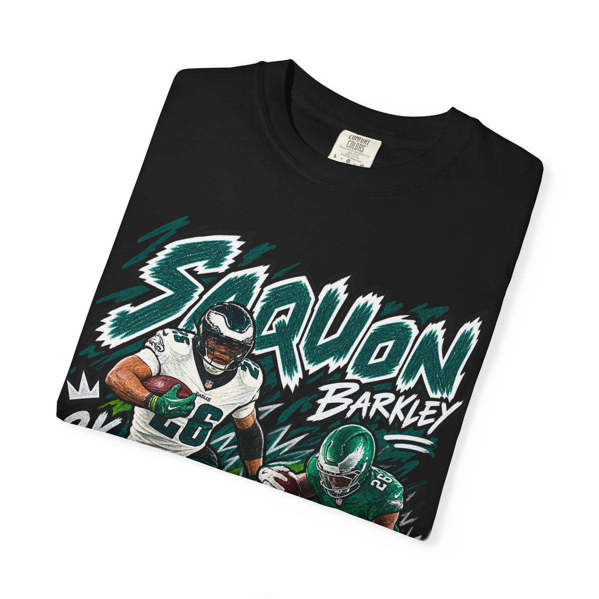 Saquon Barkley Graphic T-Shirt - Sunday Standouts Sketch Series