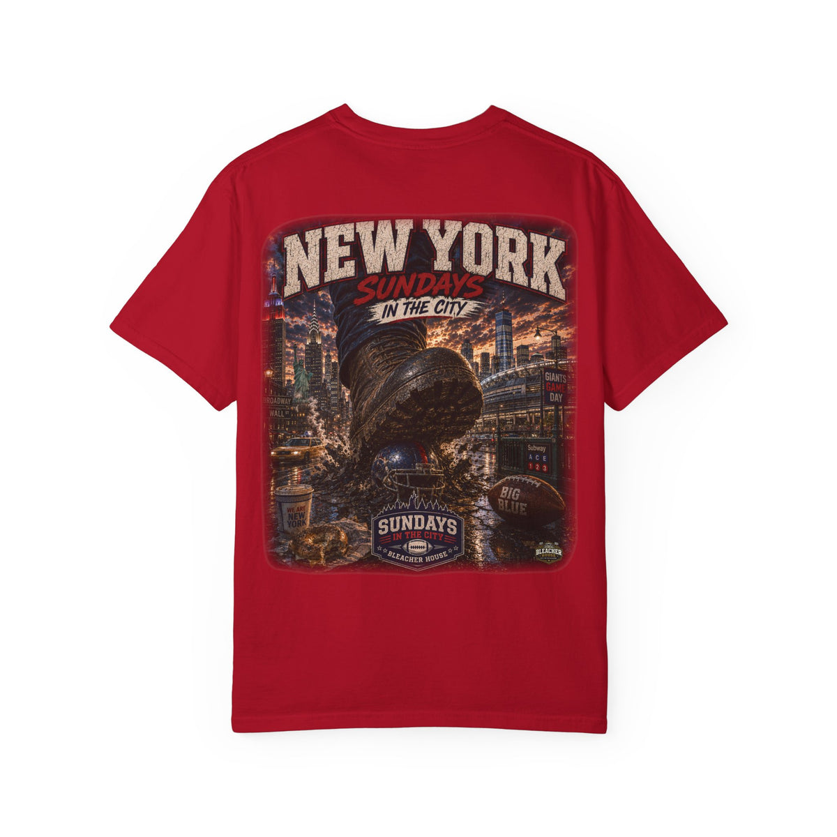 Sundays In The City - NEW YORK GIANTS Edition - Collector's Edition (Front Patch + Back Design)