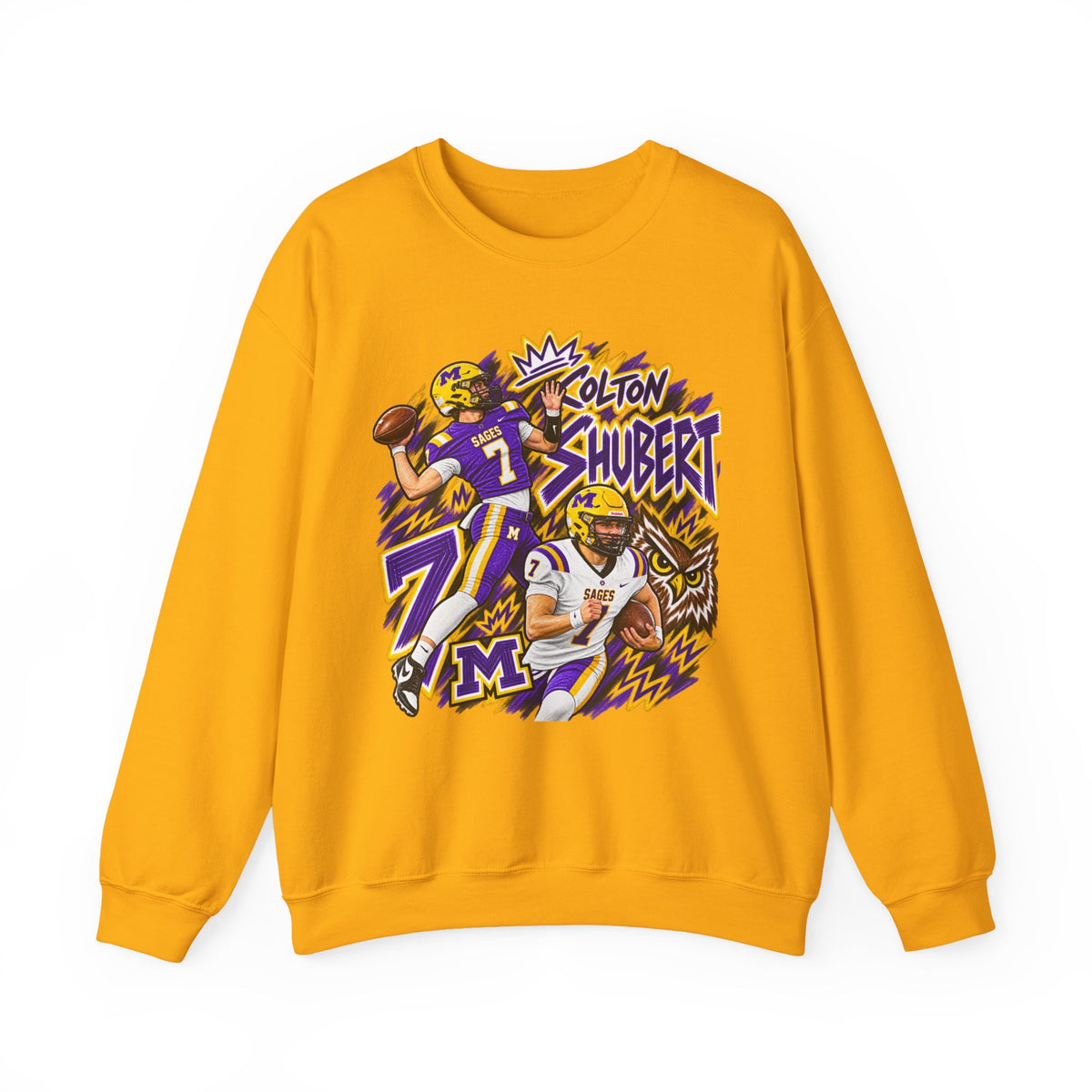 Colton Shubert Graphic Sketch Crewneck Sweatshirt