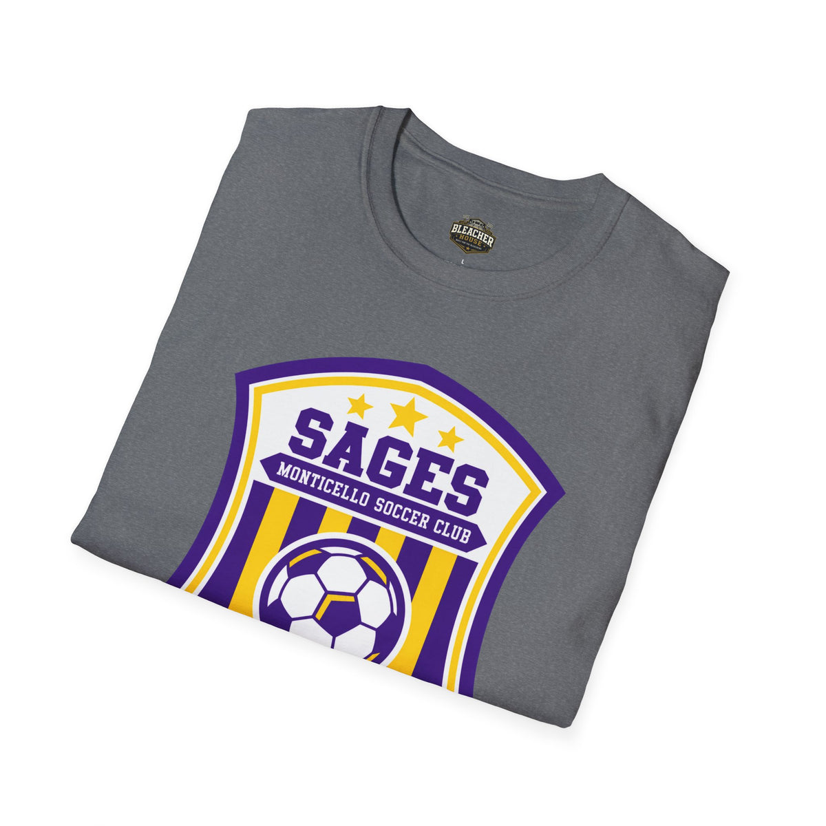Monticello Soccer Club Crest Logo T shirt