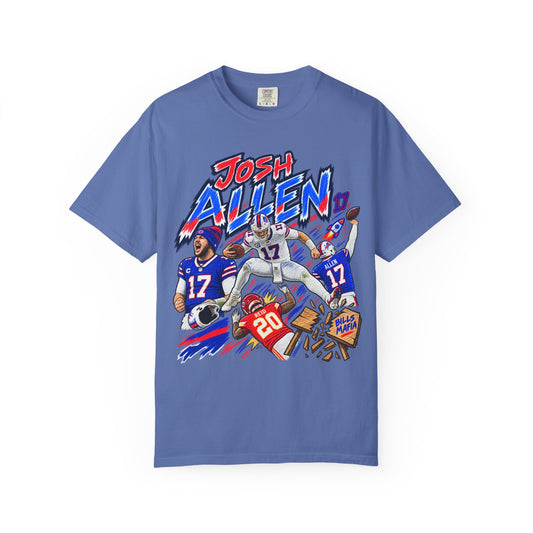 Josh Allen Graphic T-Shirt - Sunday Standouts Sketch Series