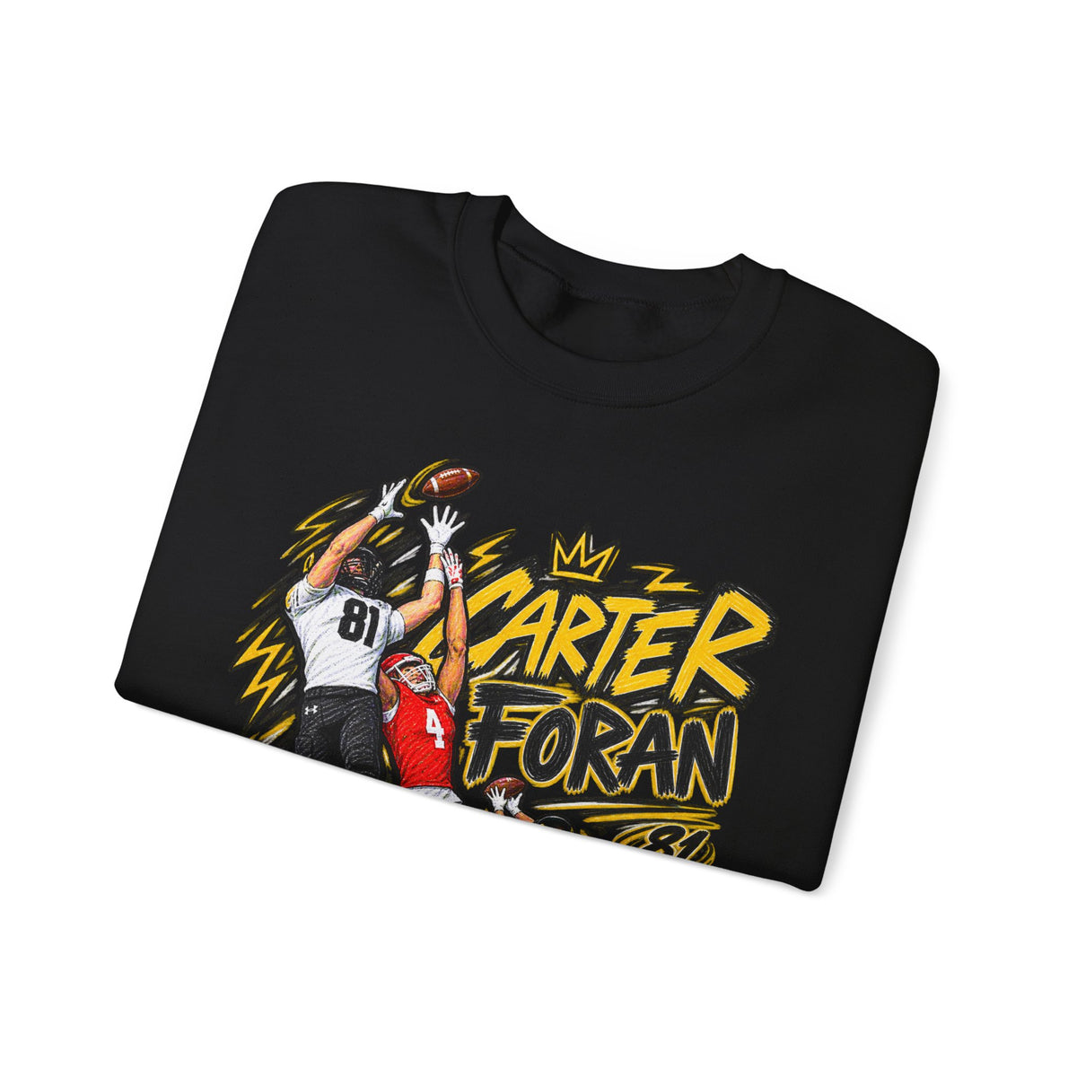 CARTER FORAN Graphic Crewneck - Saturday Standouts Sketch Series