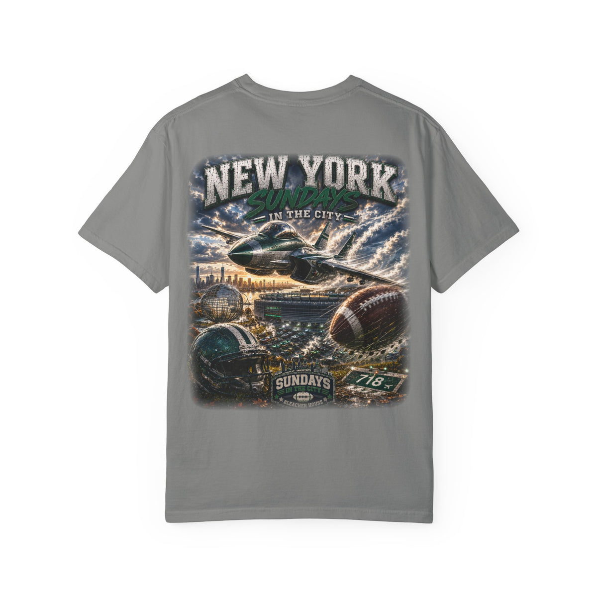 Sundays In The City - NEW YORK JETS Edition - Collector's Edition (Front Patch + Back Design)