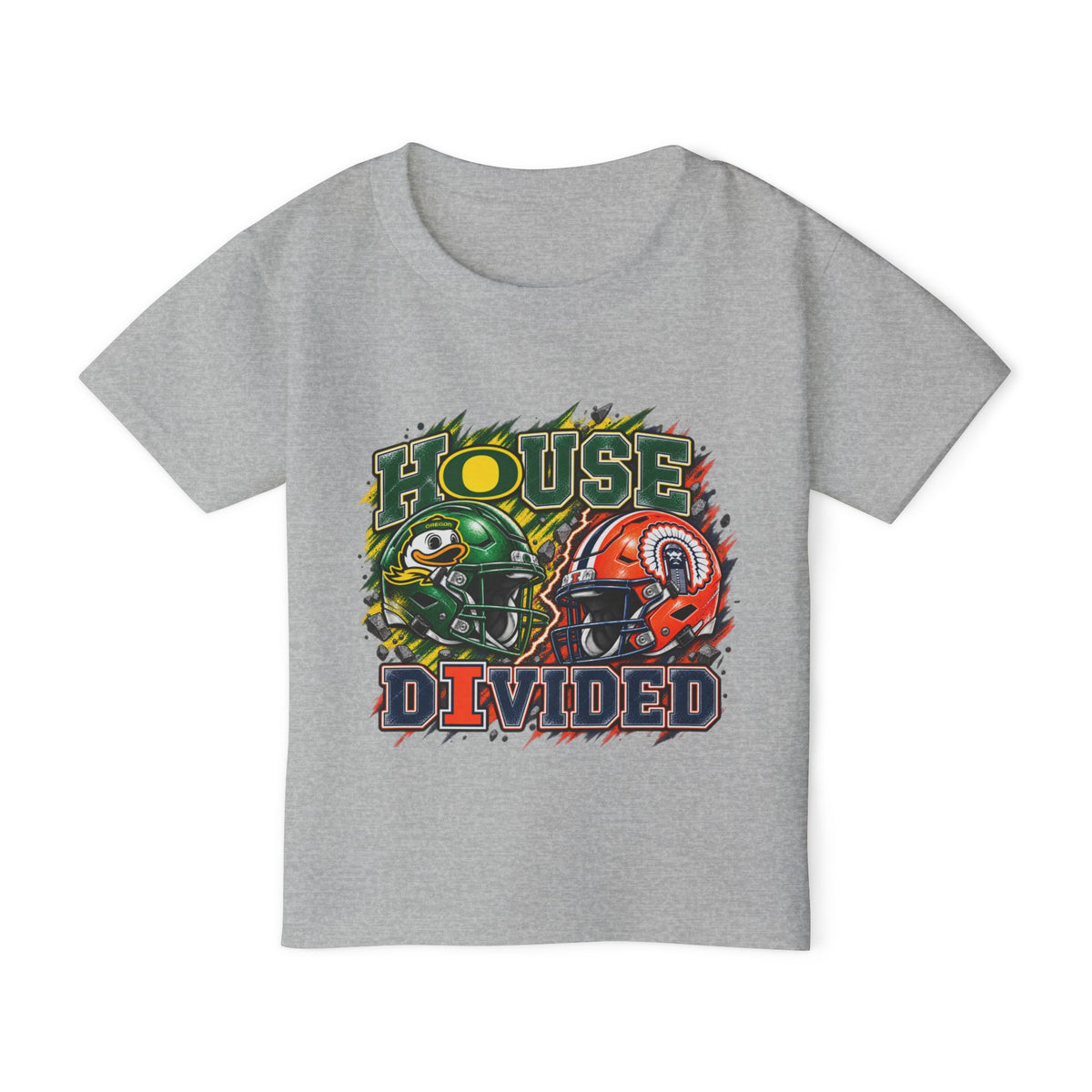 TODDLER House Divided T-Shirt — Illinois vs Oregon