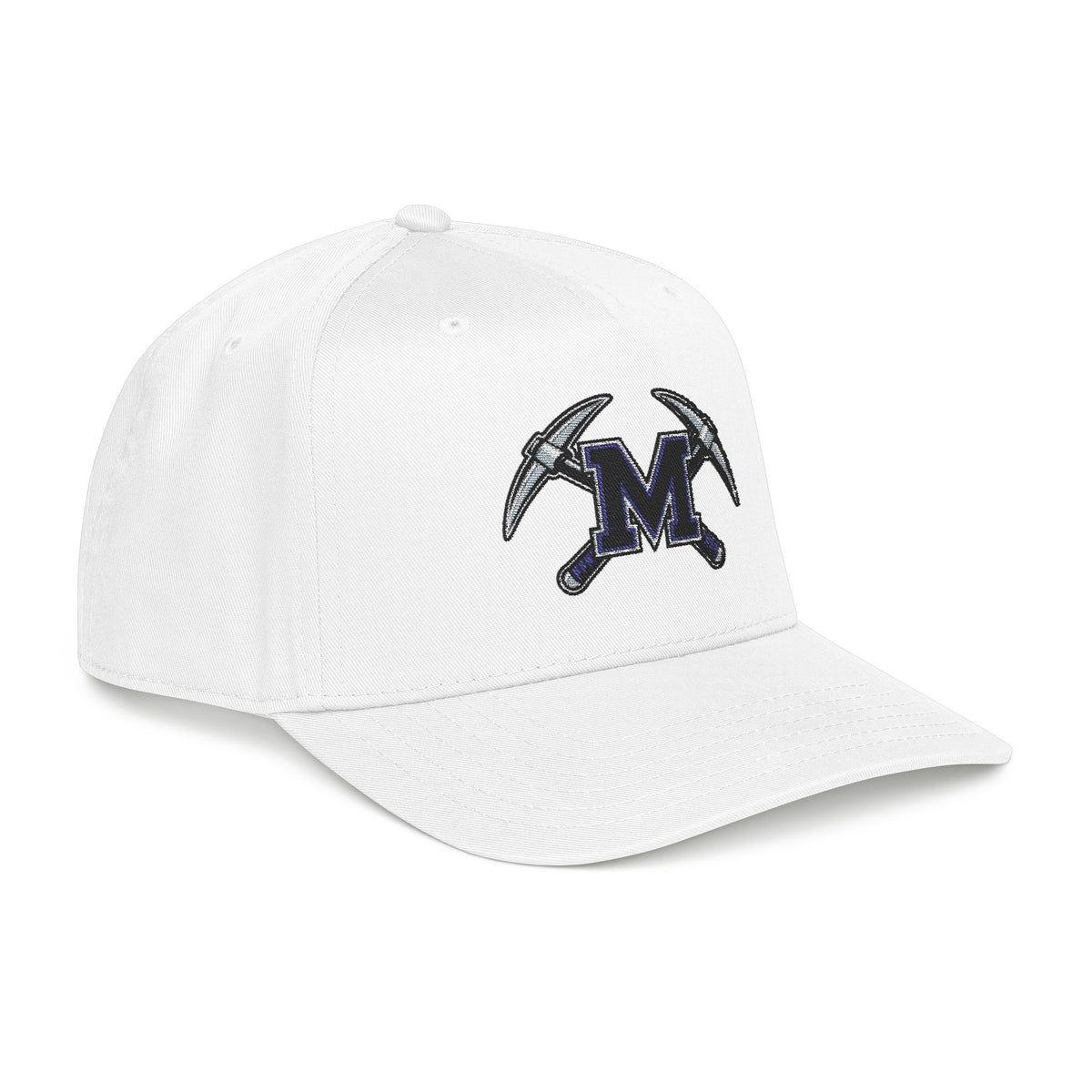 Miners Block Logo Mid Profile Baseball Cap