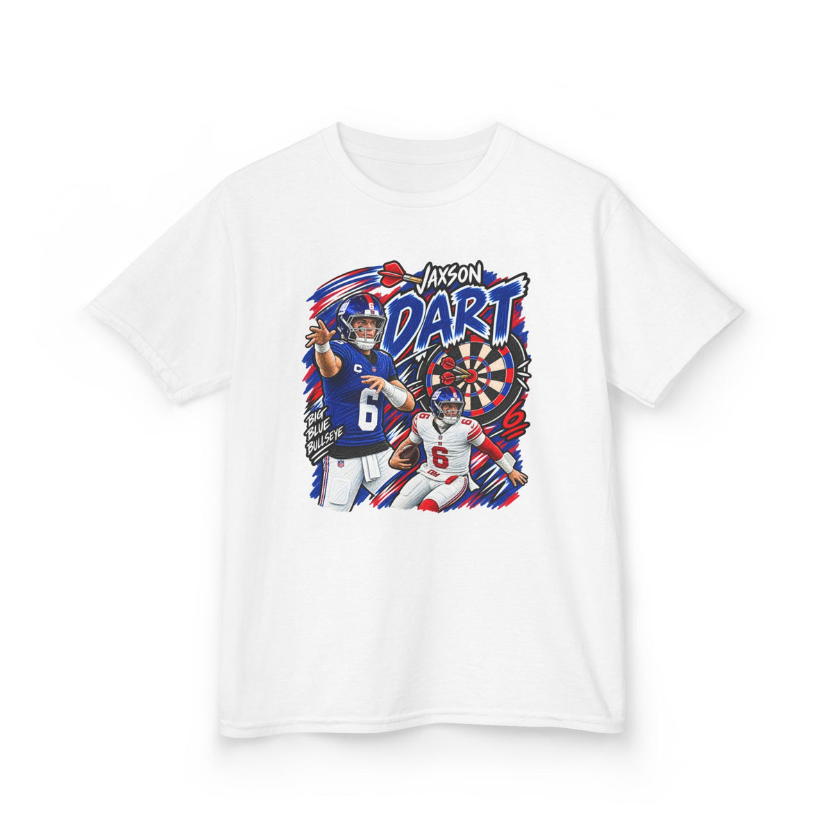 YOUTH Jaxson Dart Graphic T-Shirt - Sunday Standouts Sketch Series