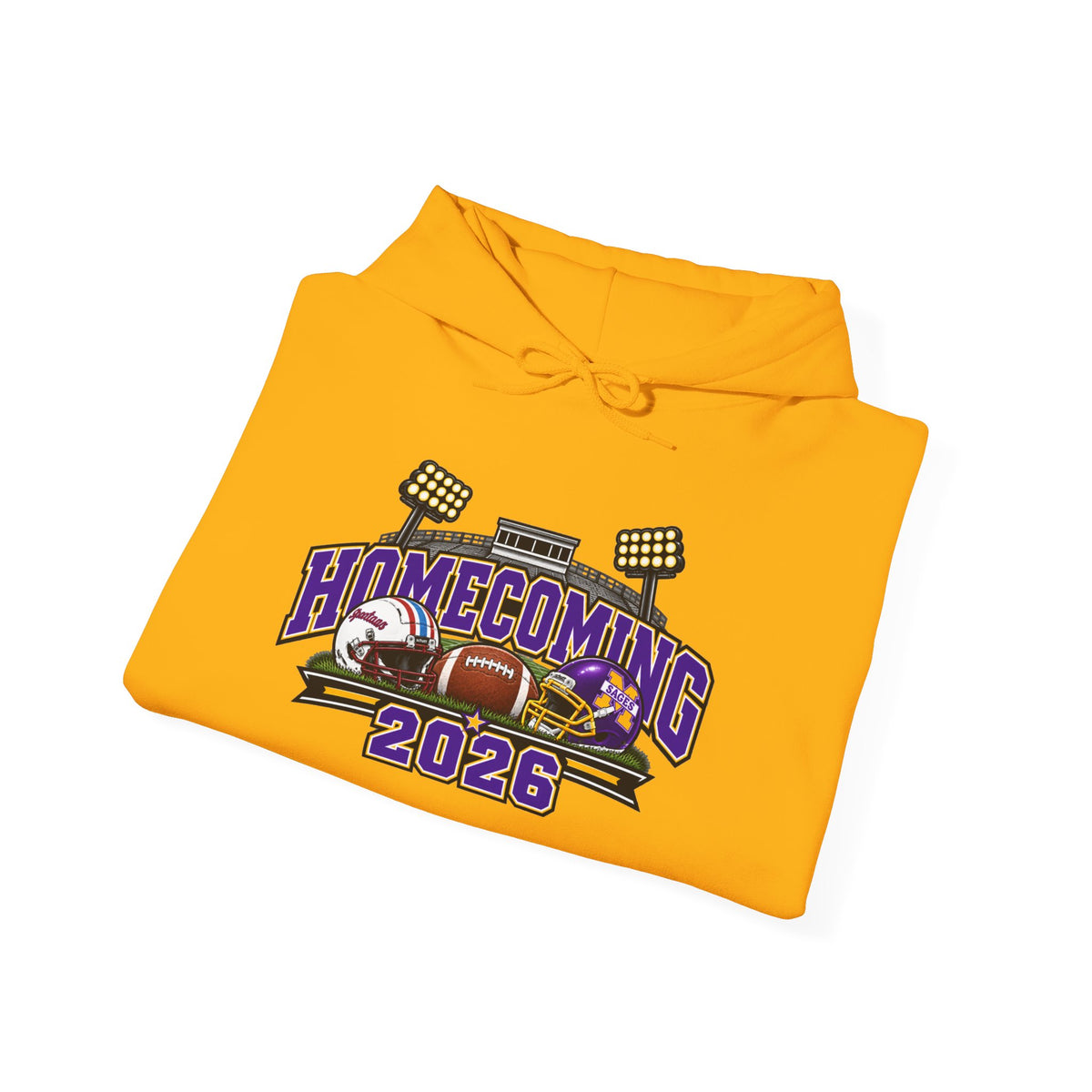 Homecoming 2026 Hoodie — School Spirit Football Crew Sweatshirt