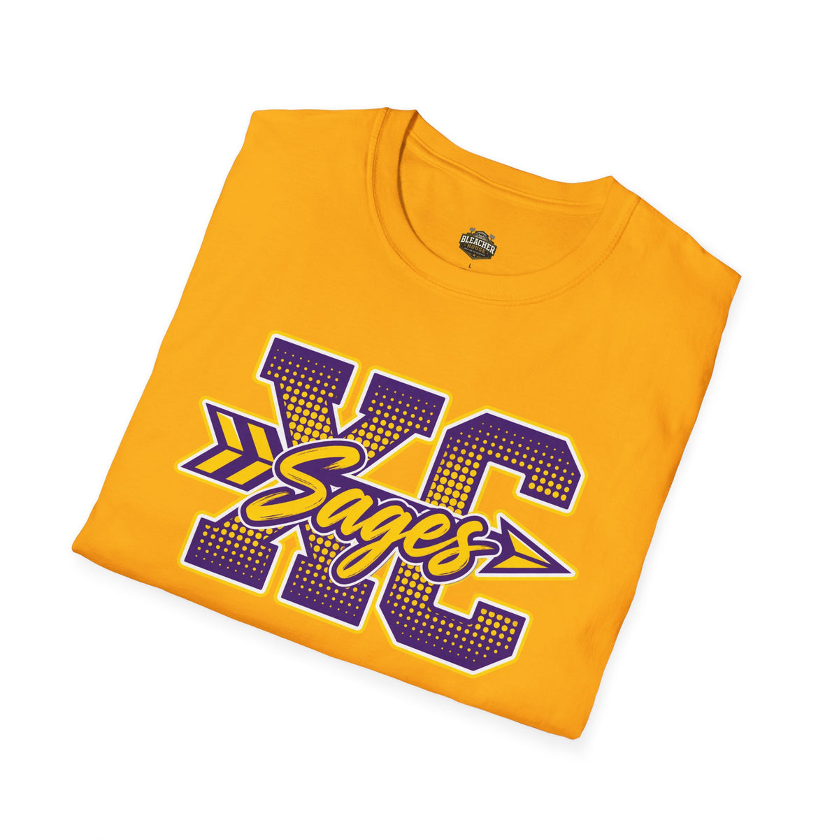XC Sages Graphic T-Shirt — Cross Country Team Spirit Tee