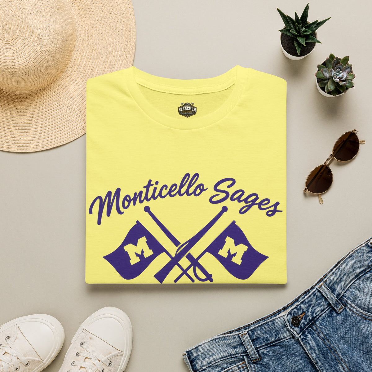 Monticello Sages Aesthetic Color Guard T-Shirt