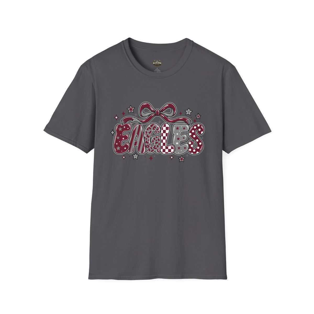 Eagles T-Shirt — Retro Bow & Stars Spirit Shirt