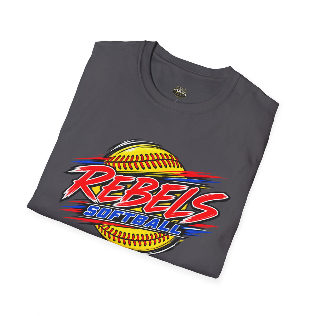 Rebels Softball T-Shirt — Bold Team Graphic Tee