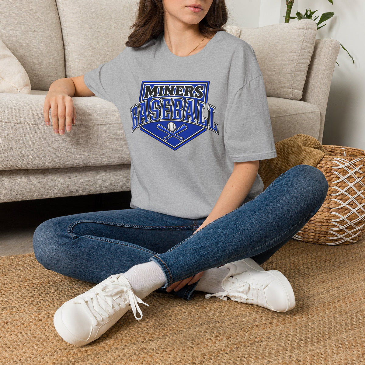 Miners Baseball T-Shirt — Team Logo Sports Tee