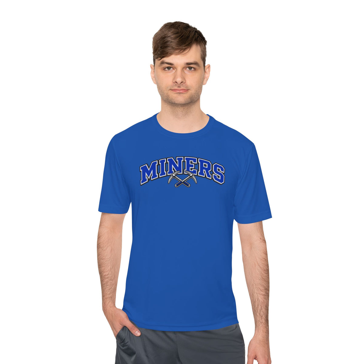 Miners Sports Performance Polyester Athletic Tee