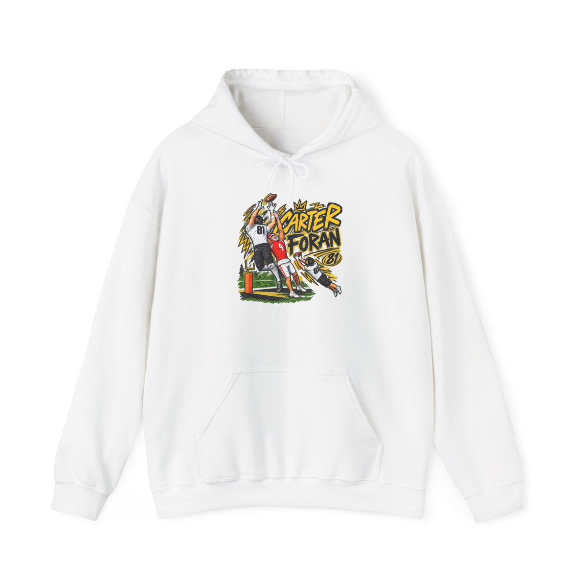 Saturday Standouts Sketch Series - CARTER FORAN Graphic Hoodie