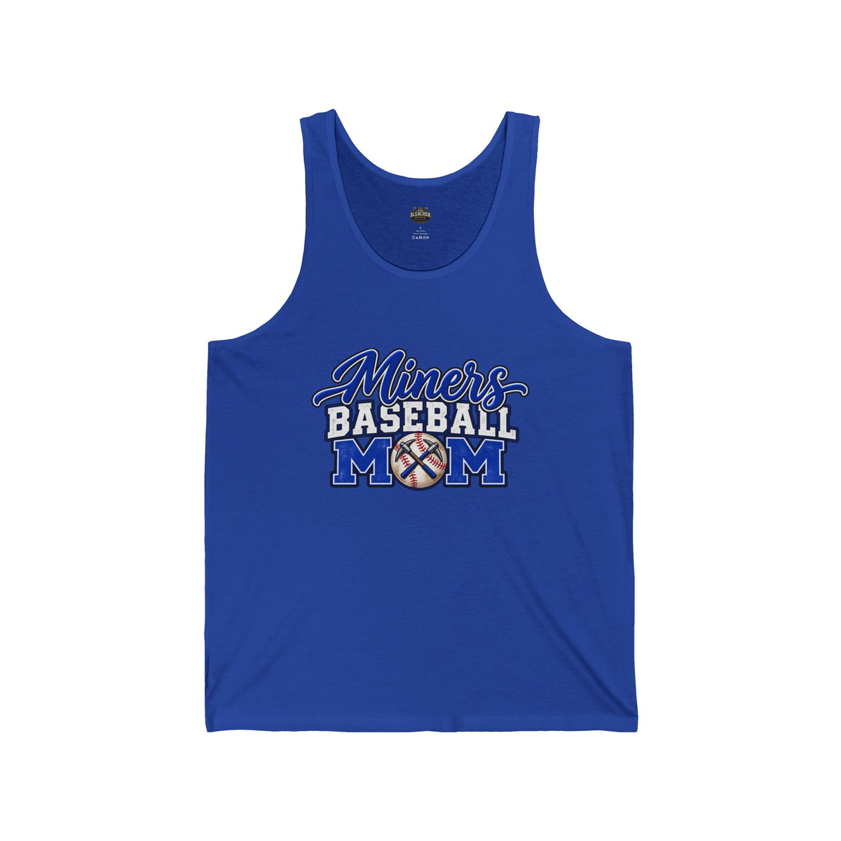 Miners Baseball Mom Tank Top – Supportive Sports Fan Jersey Tank