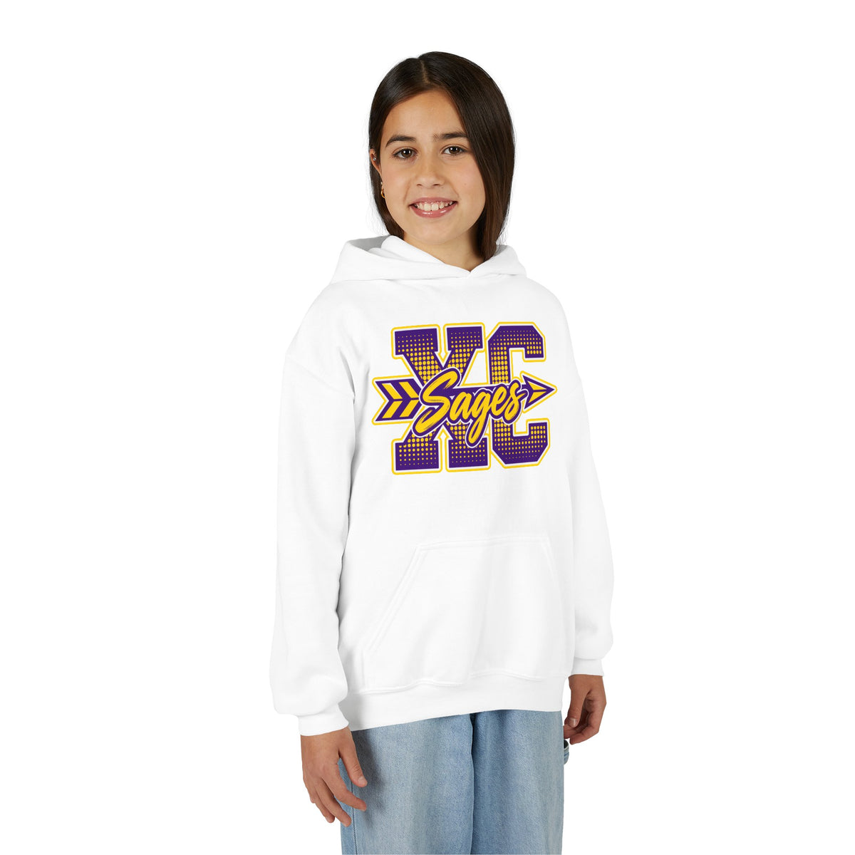 YOUTH Hoodie — XC Sages Pullover