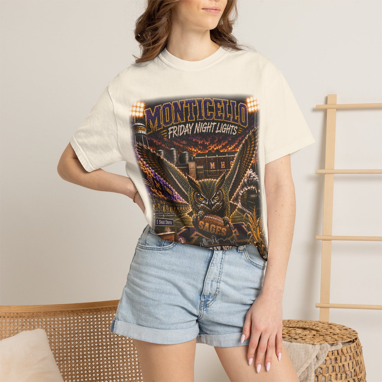 Friday Night Lights T Shirt- MONTICELLO Edition