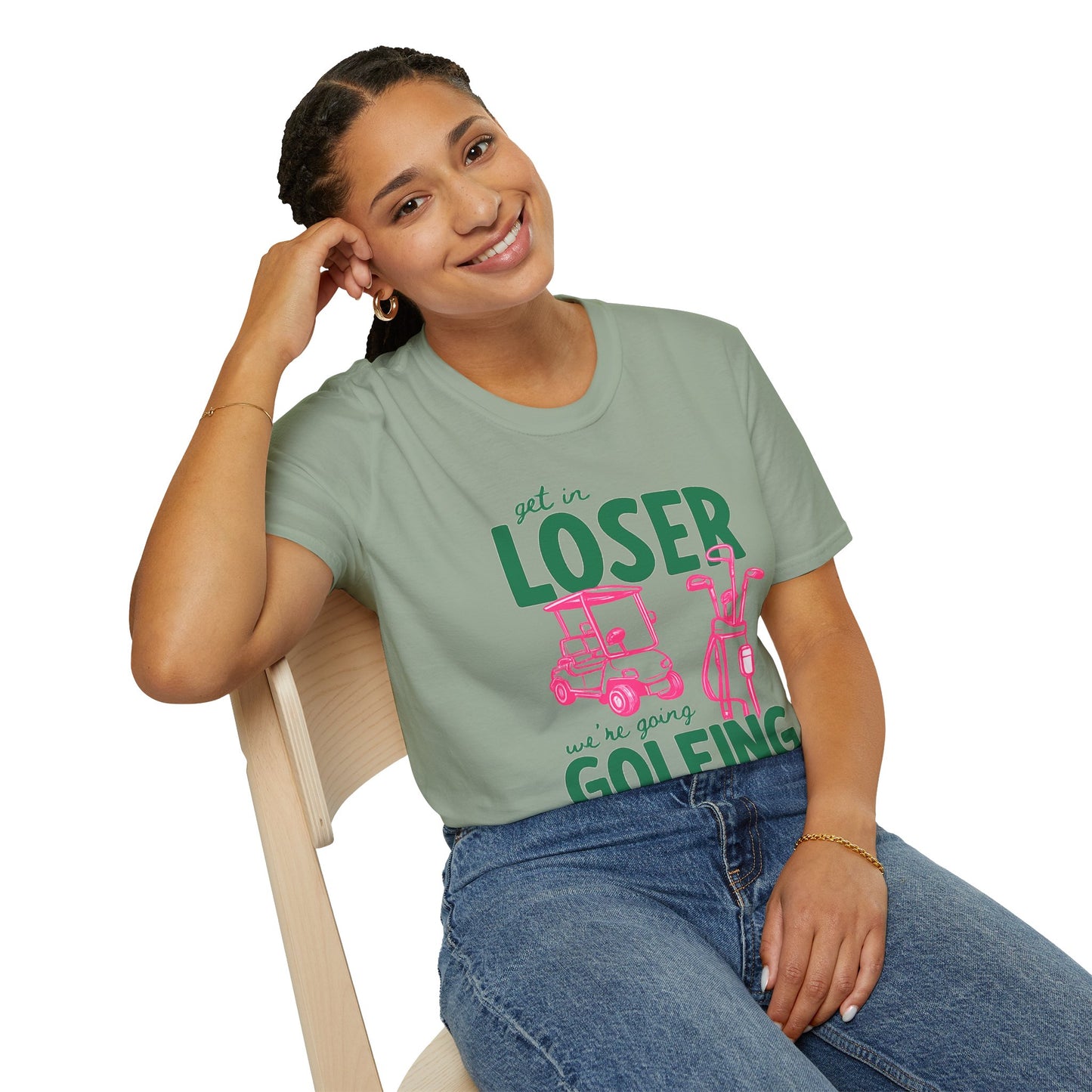 Get in LOSER, we're going GOLFING, Funny Golf Shirt